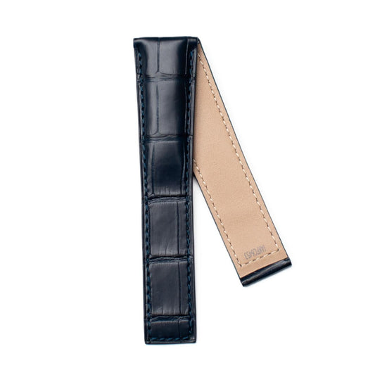 TAG Heuer Monaco FC6453 CBL2111 Blue Alligator Strap 22mm - Genuine OEM