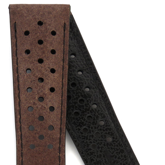 TAG Heuer Monaco FC6465 CAW211U Chestnut with holes Calfskin Strap 22mm - Genuine OEM