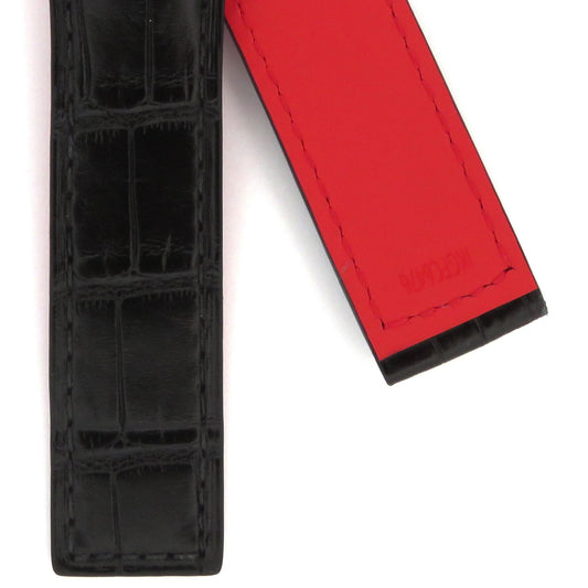 TAG Heuer Monaco FC6476 CAW211J Black Alligator Strap 22mm - Genuine OEM