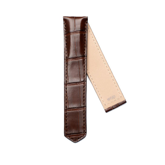 TAG Heuer Carrera FC6484 WBN2011 Chestnut Alligator Strap 21.5mm - Genuine OEM