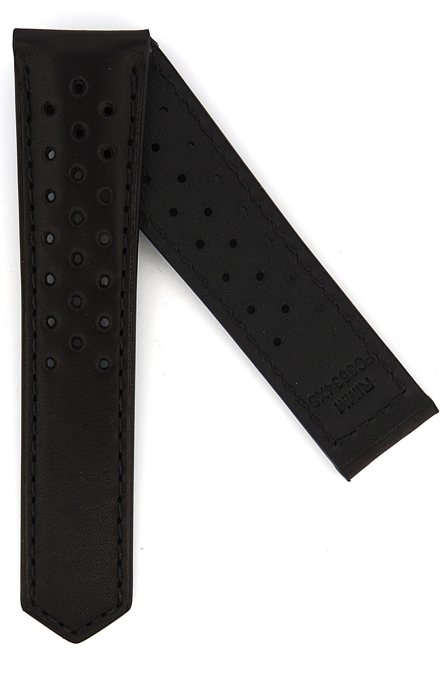 TAG Heuer Carrera FC6534XS CBS2210 Black Calfskin Extra Short Strap 20.5mm - Genuine OEM