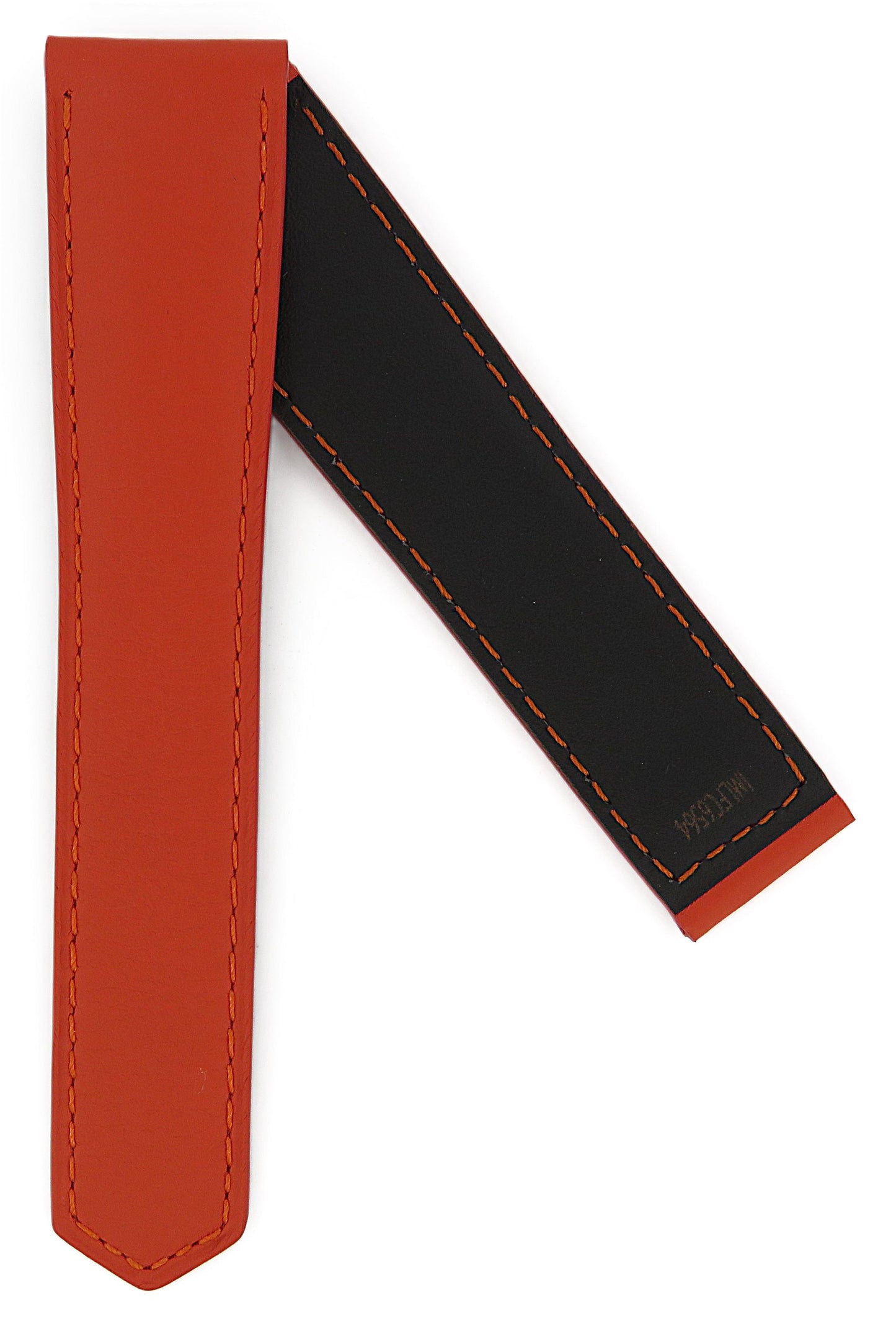 TAG Heuer Carrera FC6564 CBS2210 Orange with orange stitching Calfskin Strap 20.50mm - Genuine OEM