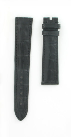 OMEGA Black Alligator Leather Strap 19mm Ref 97221073, EAN 7612882042271 – Genuine OEM