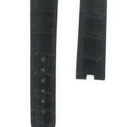 OMEGA Constellation 972.51.064 Alligator Slim Black Leather Strap 18mm Ref 97251064, 7612882044619 – Genuine OEM
