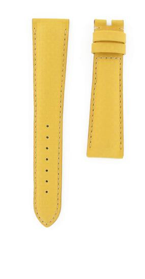OMEGA Spec Dynamic 529.05.05.40 Coramide Yellow Padded Calf Strap 20mm  Ref 97670079, 7612882050320 – Genuine OEM