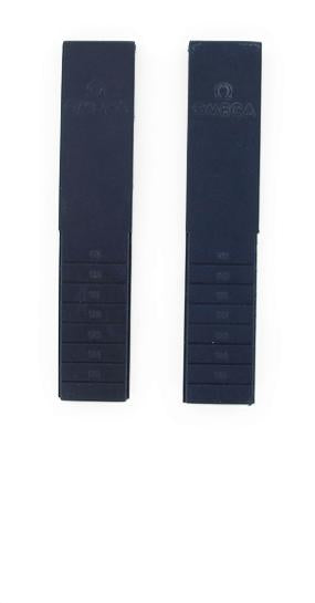 OMEGA Seamaster Diver 300M 285.18.093 Blue Rubber Strap 18mm PAP Ref 97998067, 7612882049614 – Genuine OEM