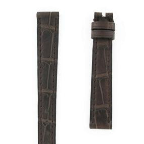 OMEGA De Ville  980.00.091  Slim Brown Alligator Leather Strap SHORT 12mm Ref 98000091S,  7612882522315– Genuine OEM