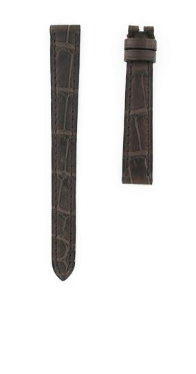 OMEGA De Ville  980.00.091  Slim Brown Alligator Leather Strap SHORT 12mm Ref 98000091S,  7612882522315– Genuine OEM