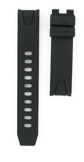 OMEGA Seamaster Rubber Diver Strap 290.15.091 Black 20mm Ref 98000085, 7612882510220 – Genuine OEM