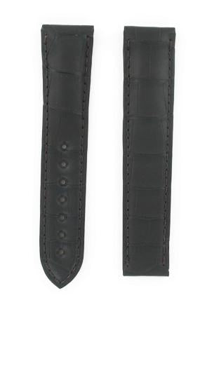 OMEGA Alligator Leather Strap SHORT 231.13.42.21.02.001 Brown 20mm– Ref 98000276S, EAN  7612882815370 – Genuine OEM