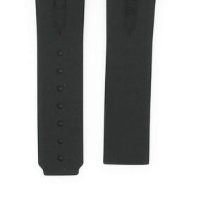 OMEGA Speedmaster 321.92.44.52.01.001 Rubber Padded Black Strap 21mm Ref 98000280, 7612882815851 – Genuine OEM