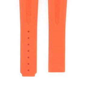 OMEGA Speedmaster 321.92.44.52.01.003 Rubber Padded Orange Strap 21mm Ref 98000288, 7612882888534 – Genuine OEM