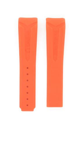 OMEGA Speedmaster 321.92.44.52.01.003 Rubber Padded Orange Strap 21mm Ref 98000288, 7612882888534 – Genuine OEM