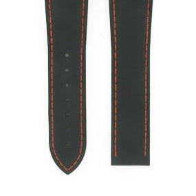 OMEGA Seamaster 2910.5182 Rubber Padded Black Matte Strap SHORT 22mm Ref 98000290S, 7612882859121 – Genuine OEM