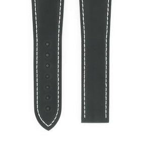 OMEGA Seamaster 290.05.081 SHORT Rubber Padded Black Matte Strap 22mm Ref 98000296S, EAN 7612882858964 – Genuine OEM