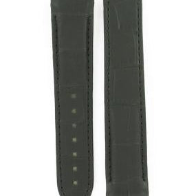 OMEGA Seamaster Alligator Leather Black Strap SHORT 232.58.42.21.01.001 20mm Ref 98000369S, 7612882919269 – Genuine OEM