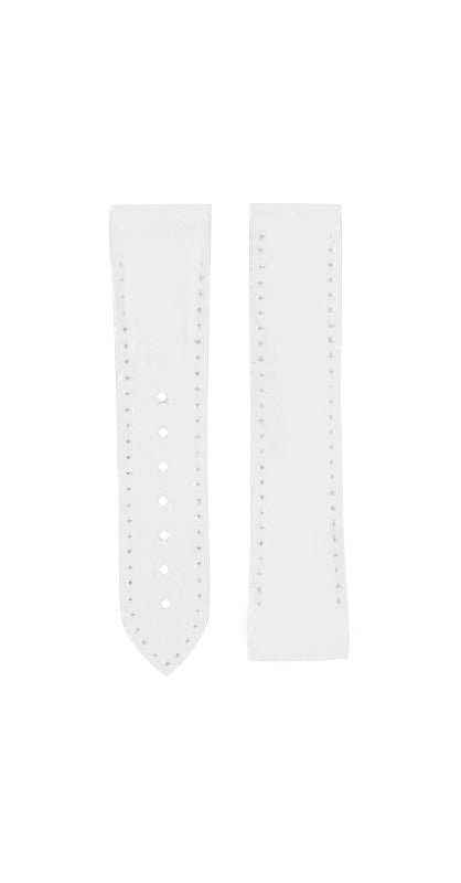 OMEGA Seamaster 232.32.42.21.04.001 White Rubber Strap 20mm Ref 98000379, 7612882919047 – Genuine OEM