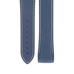 OMEGA Seamaster 232.32.44.22.03.001 Rubber Blue Konka Strap 21mm Ref 98000434, 7613304004693 – Genuine OEM