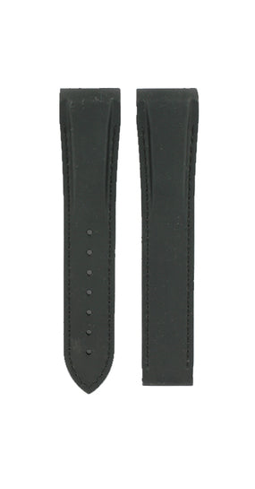 OMEGA Seamaster 232.32.44.22.01.001 Rubber Strap 21mm Matt Black Ref 98000435, 7613304004822 – Genuine OEM