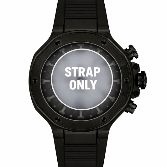 Tissot T-Race T603050896 Black Silicone Strap - 20mm Genuine OEM