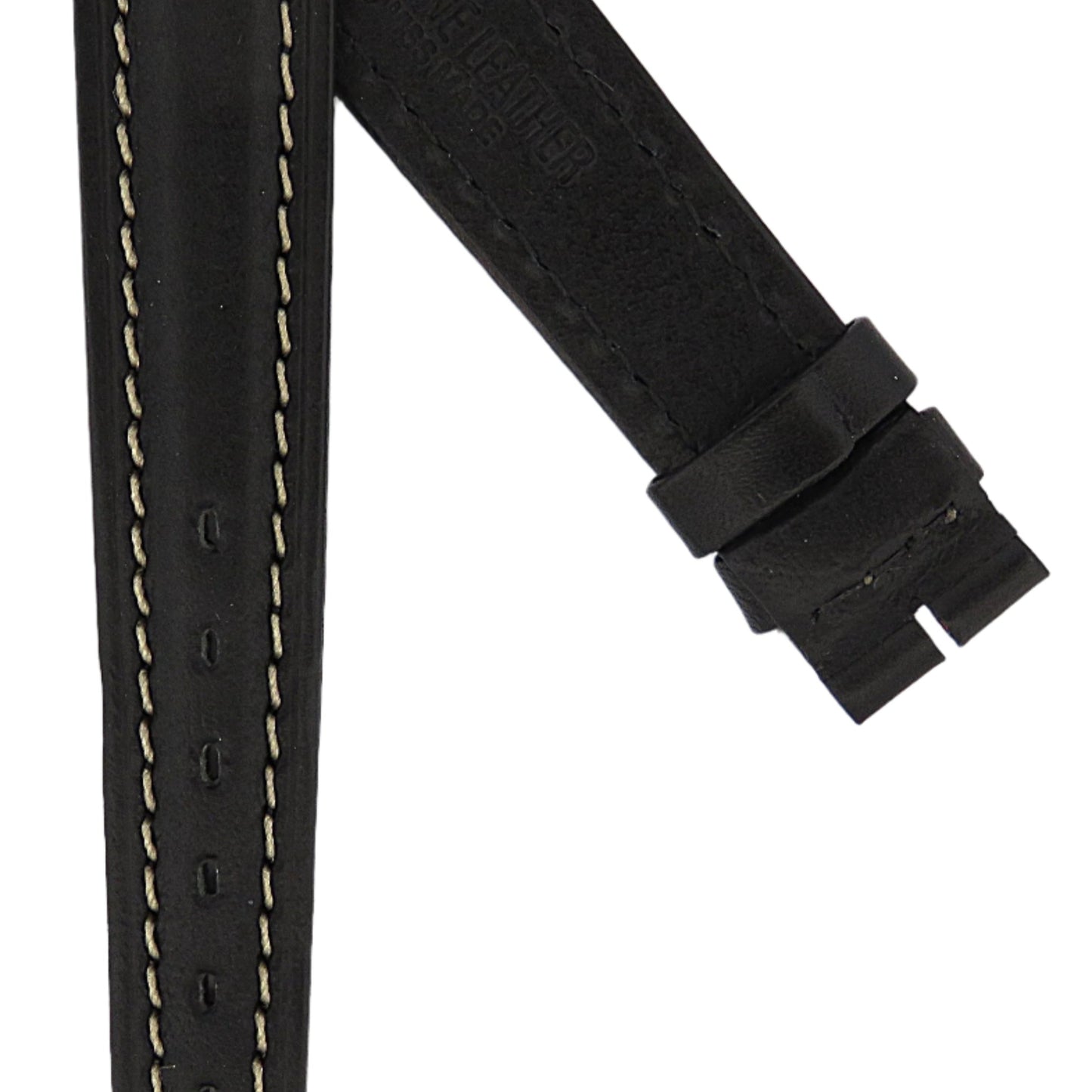 TAG Heuer 2000 FC8004 WE1310 Black Calfskin Strap 16mm - Genuine OEM