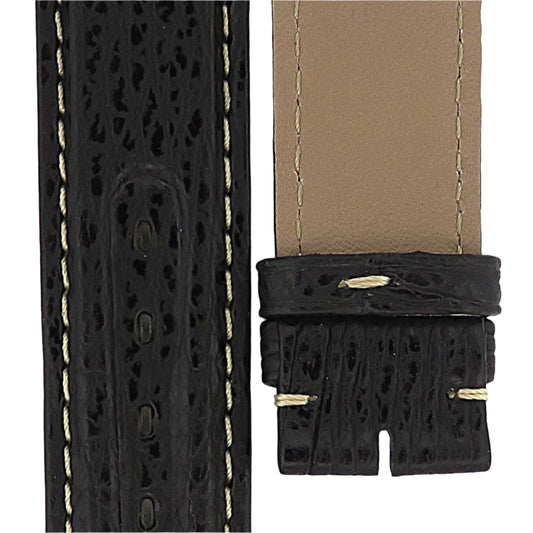 TAG Heuer 4000 FC8021 WF1110 Black Sharkskin Strap 19mm - Genuine OEM