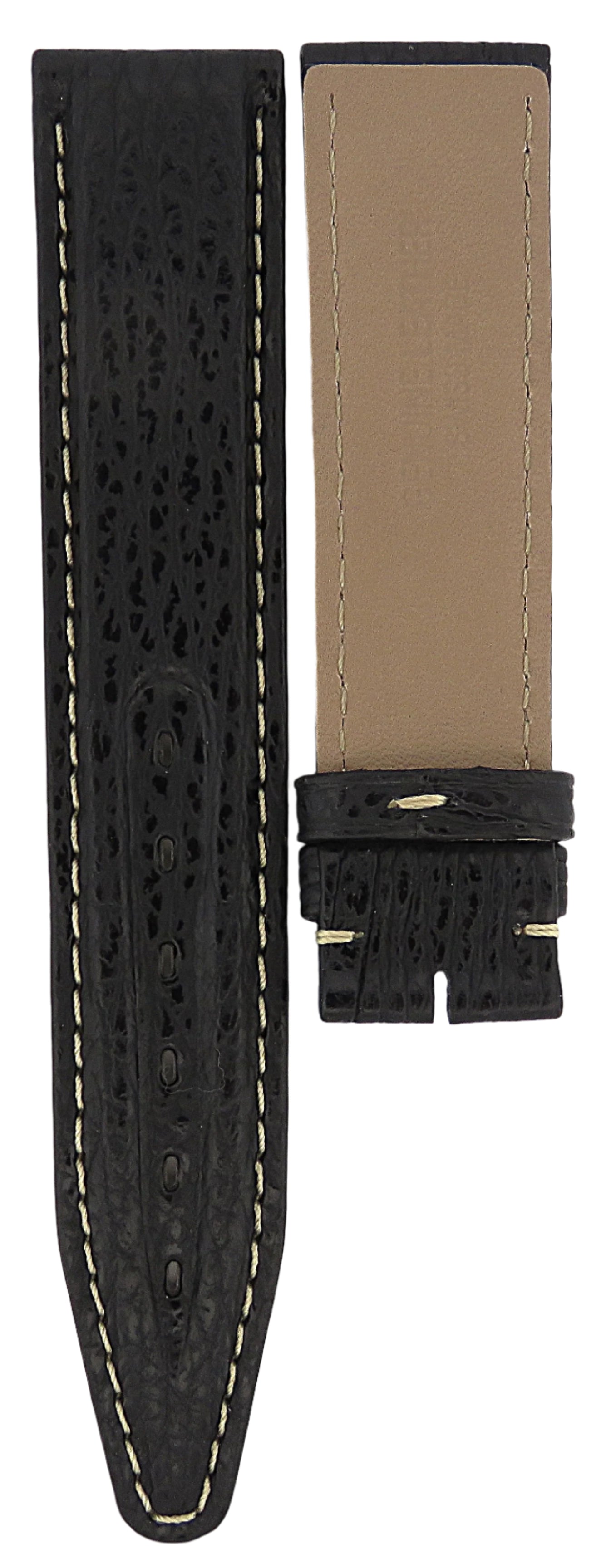 TAG Heuer 4000 FC8021 WF1110 Black Sharkskin Strap 19mm - Genuine OEM