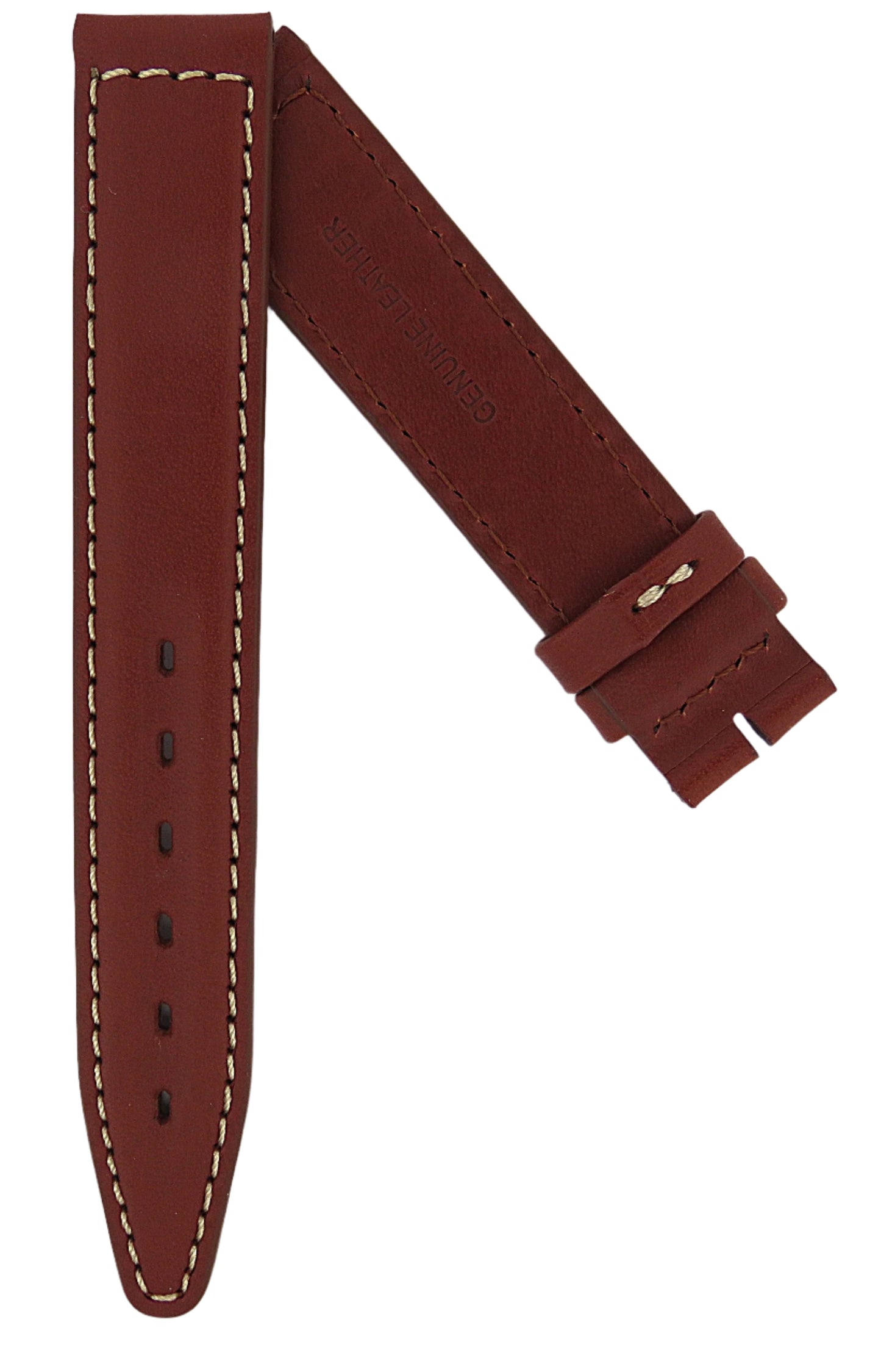 TAG Heuer 4000 FC8028 WF1220 Brown Calfskin Strap 17mm - Genuine OEM