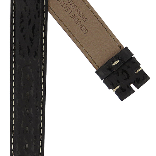 TAG Heuer 4000 FC8029 WF1210 Black Sharkskin Strap 17mm - Genuine OEM