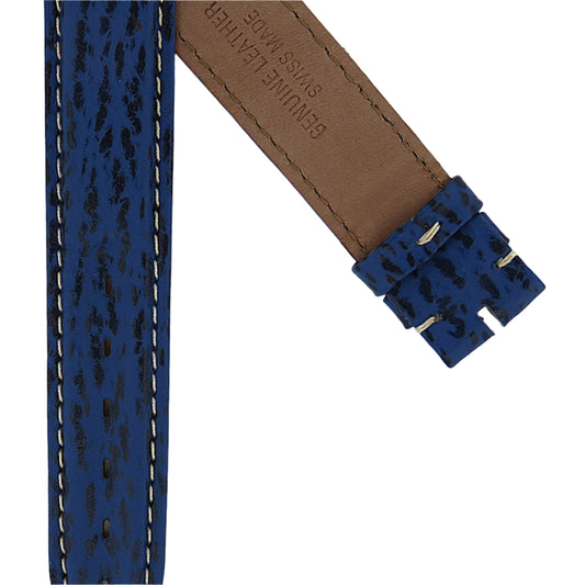 TAG Heuer 4000 FC8032 WF1210 Blue Sharkskin Strap 17mm - Genuine OEM