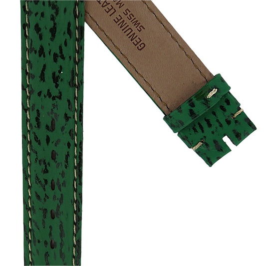 TAG Heuer 4000 FC8033 WF1210 Green Sharkskin Strap 17mm - Genuine OEM
