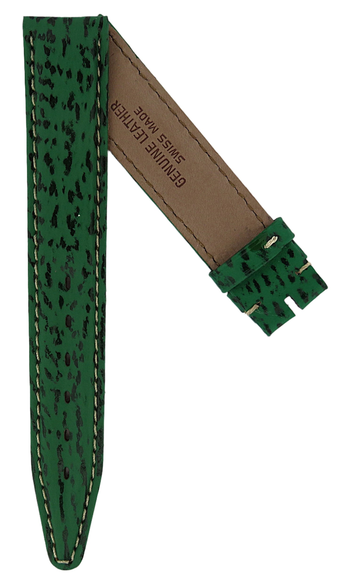 TAG Heuer 4000 FC8033 WF1210 Green Sharkskin Strap 17mm - Genuine OEM