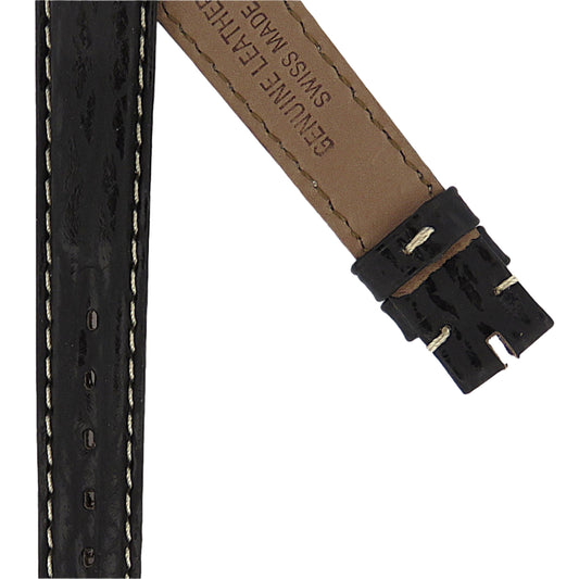TAG Heuer 4000 FC8037 WF1410 Black Sharkskin Strap 14mm - Genuine OEM