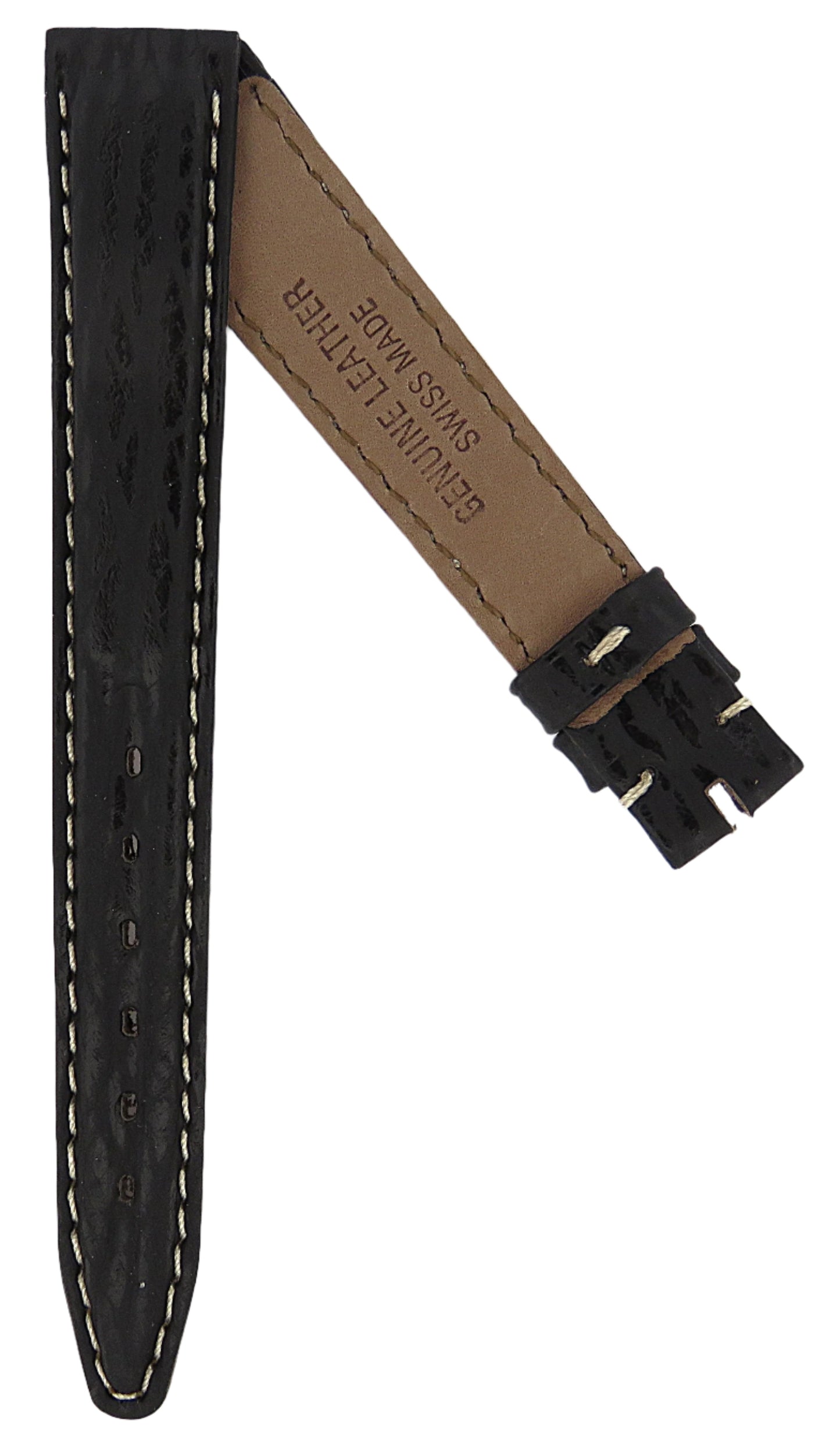 TAG Heuer 4000 FC8037 WF1410 Black Sharkskin Strap 14mm - Genuine OEM