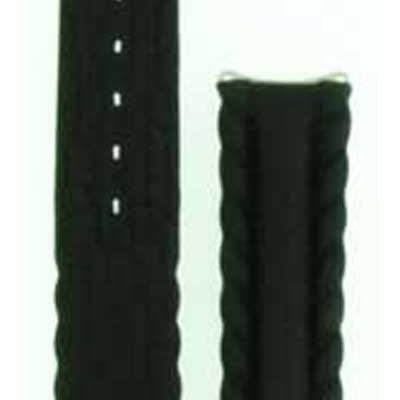 TAG Heuer 6000 FC8051 WH1111 Black Calfskin Strap 19.5mm - Genuine OEM