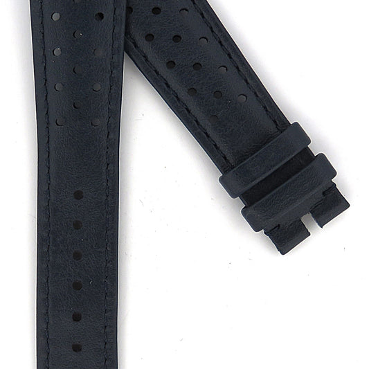 TAG Heuer Vintage Autavia FC8296 Blue with Small Holes Calfskin Strap 20mm - Genuine OEM