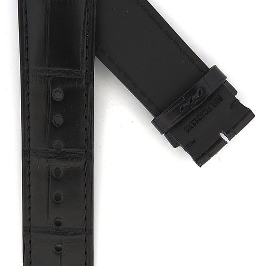 TAG Heuer Carrera FC8313XS CBN2044 Black Alligator Extra Short Strap 22mm - Genuine OEM