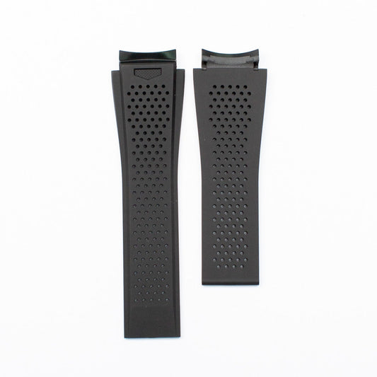TAG Heuer Carrera FT6168 CBG2A10 Black Rubber Strap 22.5mm - Genuine OEM