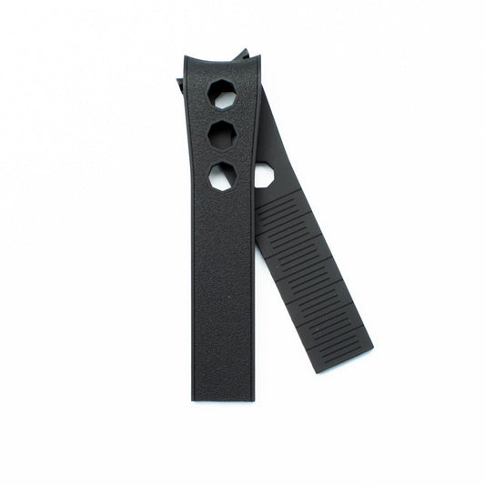 TAG Heuer Aquaracer Premium FT6201-00 WBP208C Black Rubber Strap 21.5mm - Genuine OEM