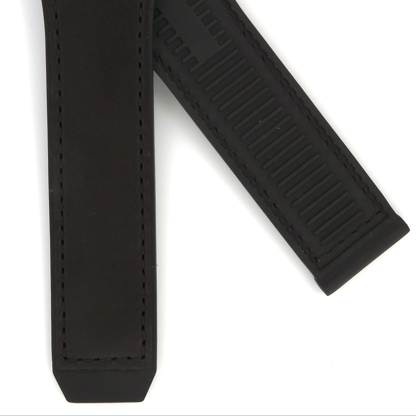 TAG Heuer Connected FT6203 SBG8A83 Black Rubber Strap 22mm - Genuine OEM