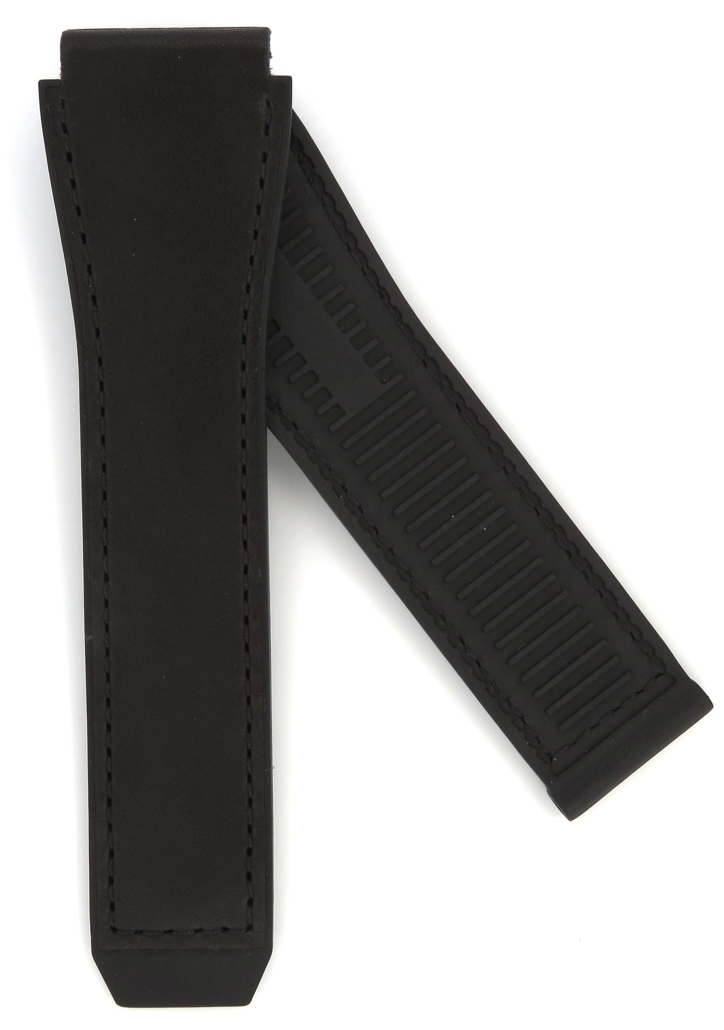 TAG Heuer Connected FT6203 SBG8A83 Black Rubber Strap 22mm - Genuine OEM