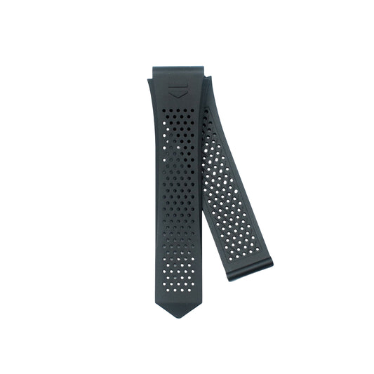 TAG Heuer Connected FT6212 SBR8A10 Black Rubber Strap 22mm - Genuine OEM