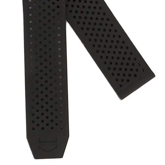 TAG Heuer Carrera FT6228 CBN2A1AA Black Rubber Strap 22mm - Genuine OEM