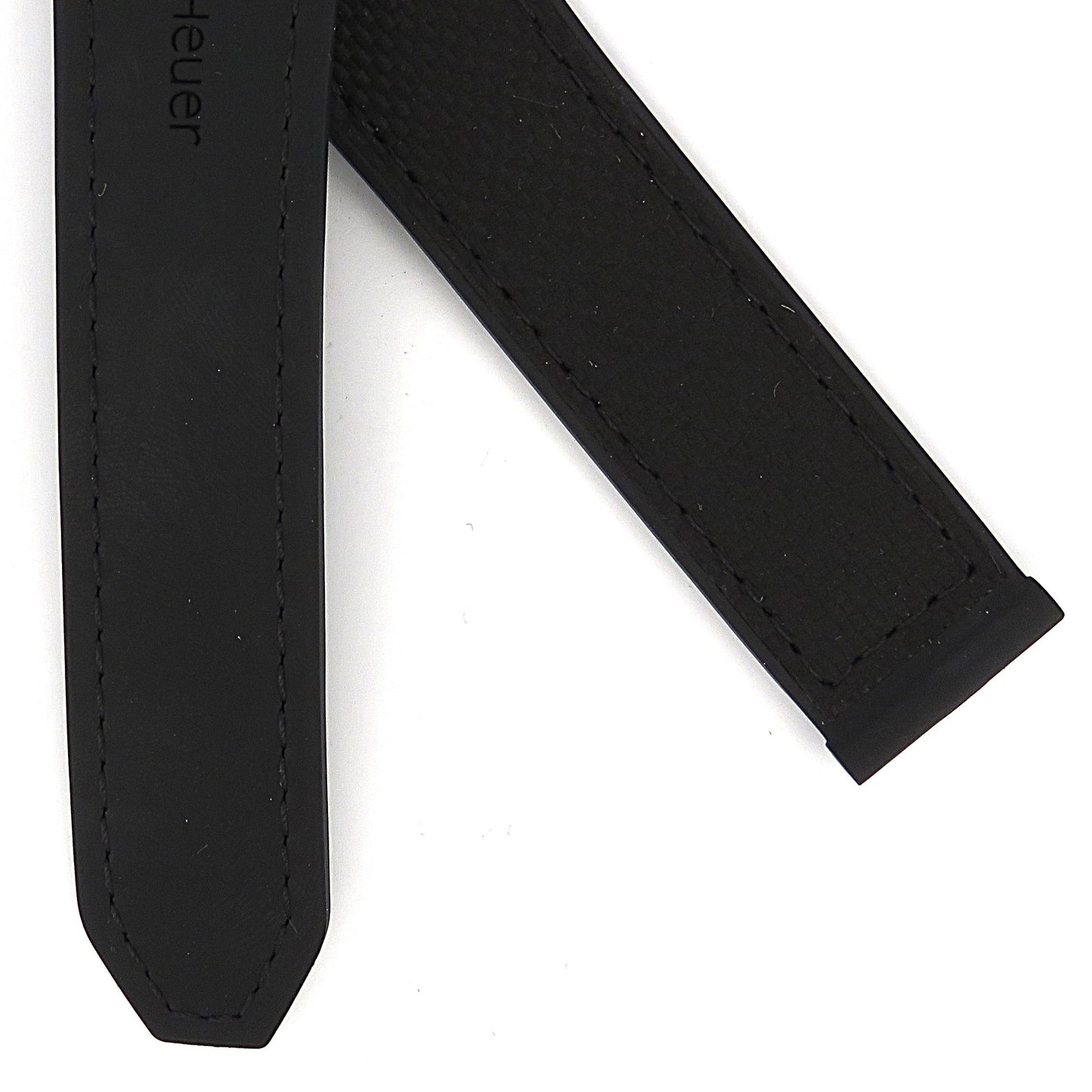 TAG Heuer Monaco FT6236 CBL2183 Blue Rubber Strap 22mm - Genuine OEM