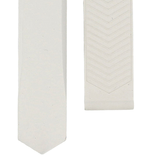TAG Heuer Connected FT6244 SBR8010 White Rubber Strap 21mm - Genuine OEM