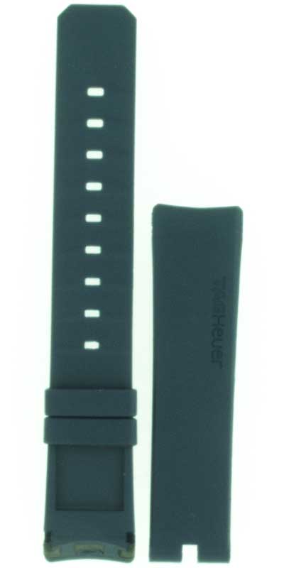 TAG Heuer 2000 Classic FT8003 WK1113-0 Blue Rubber Strap 20mm - Genuine OEM