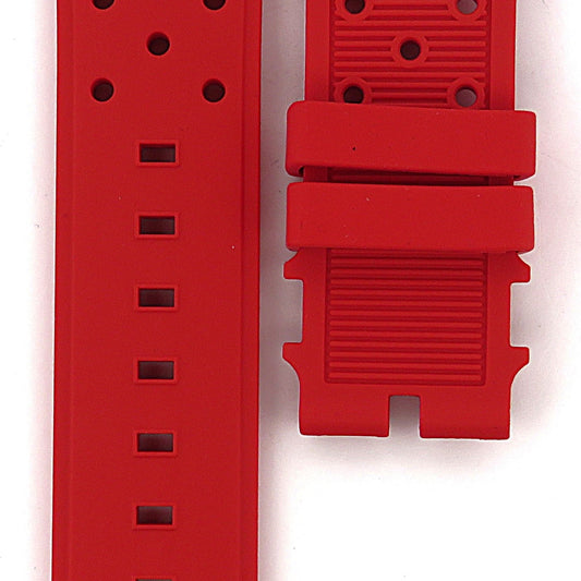 TAG Heuer Formula 1 FT8030 CAZ101E Red Rubber Strap 21.5mm - Genuine OEM