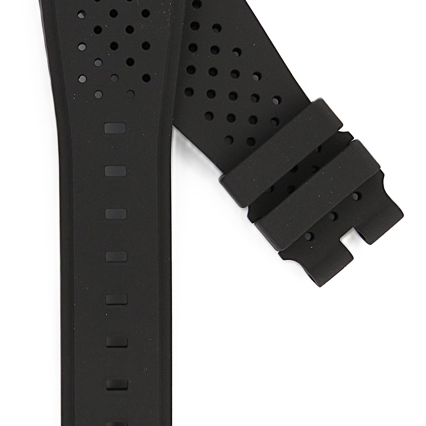 TAG Heuer Connected Modular 41 FT8031 SBF818000 Black Rubber Strap 20mm - Genuine OEM