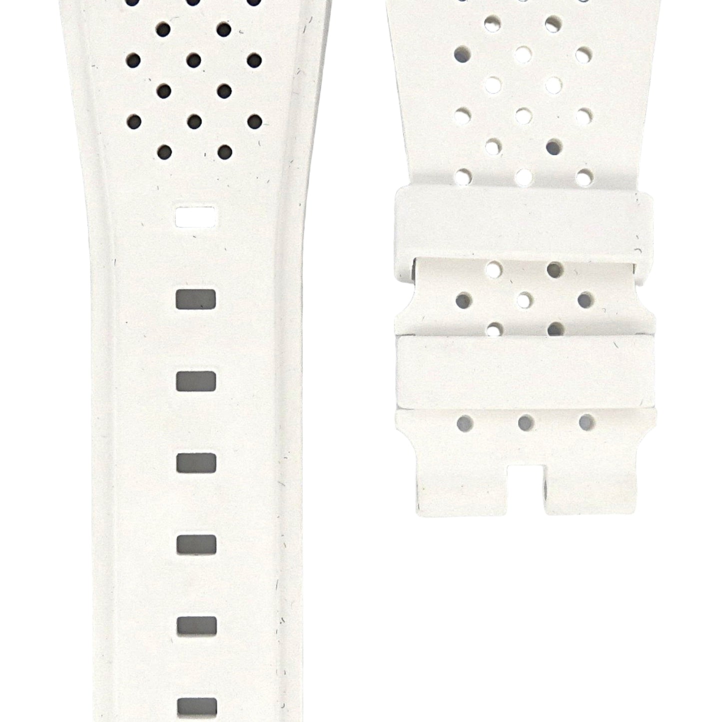 TAG Heuer Connected Modular 41 FT8038 SBF818000 White Rubber Strap 20mm - Genuine OEM