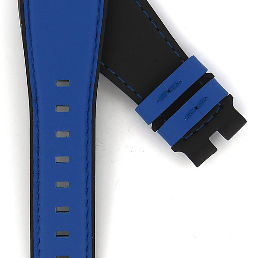 TAG Heuer Connected Modular 41 FT8041 SBF818000 Black and Blue Rubber Strap 20mm - Genuine OEM